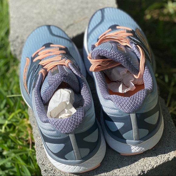 New Saucony Guide Iso Sla/Pea Ardoise Peache - Picture 5 of 8